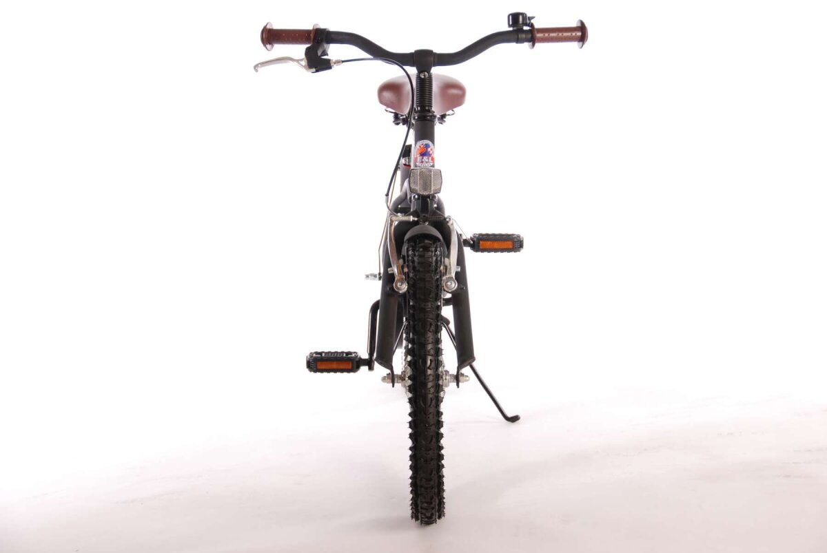 Volare Black Cruiser Kinderfahrrad - Jungen - 18 Zoll - Schwarz - 95% zusammengebaut – Ansicht 5
