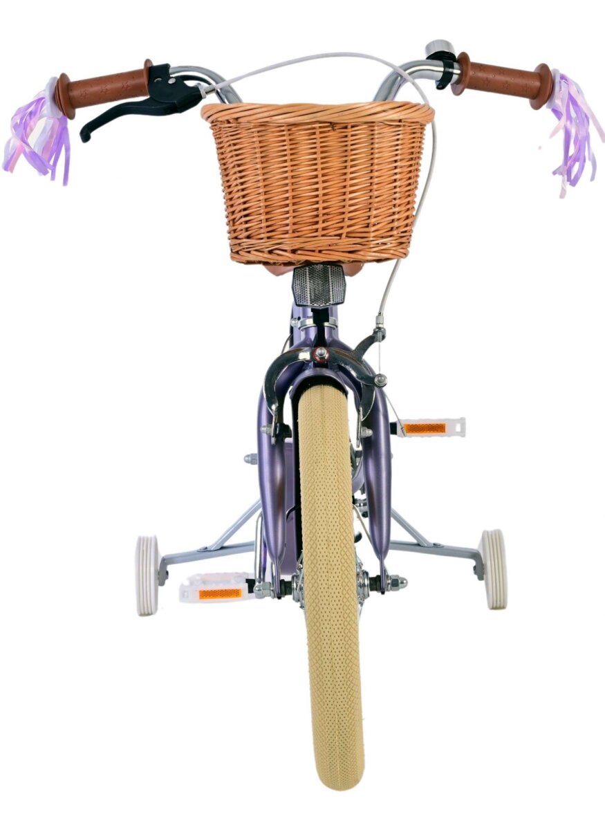 Volare Blossom Kinderfahrrad - Mädchen - 16 Zoll - Lila – Ansicht 6