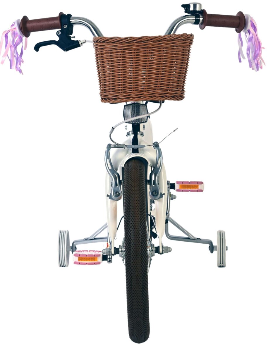 Volare Blossom Kinderfahrrad - Mädchen - 16 Zoll - Weiß – Ansicht 6
