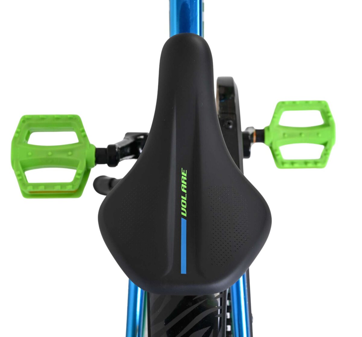 Volare Chrome Kinderfahrrad für Jungen 18 Zoll Blaugrün mit Bremsen – Ansicht 3