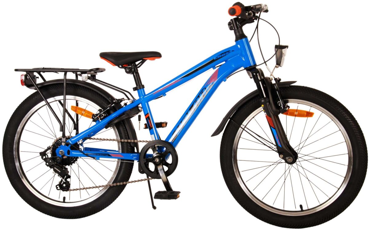 Volare Cross Kinderfahrrad - Jungen - 20 Zoll - Blau - 6 Gänge – Ansicht 2