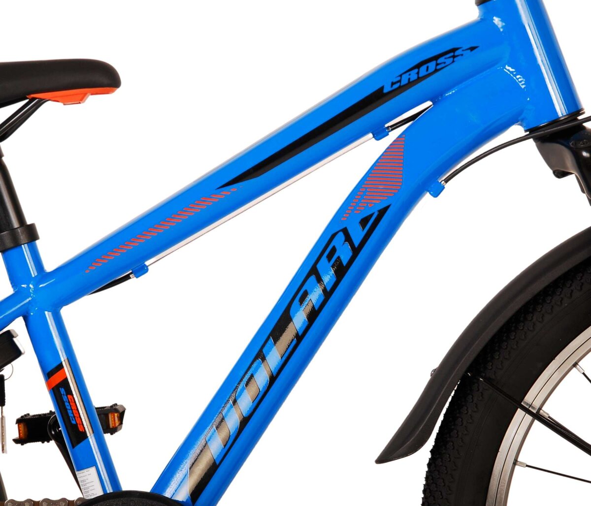 Volare Cross Kinderfahrrad - Jungen - 20 Zoll - Blau - 6 Gänge – Ansicht 7