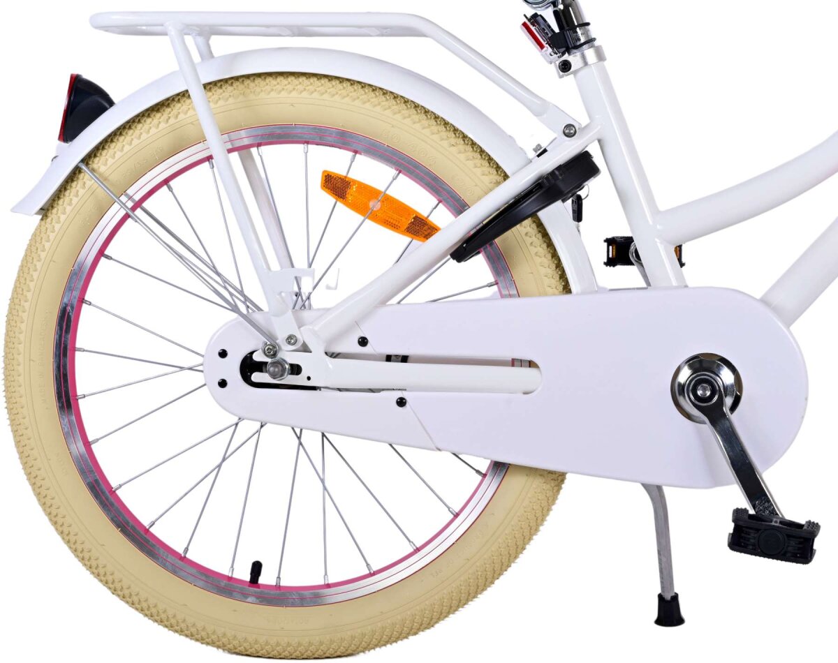 Volare Excellent Kinderfahrrad - Mädchen - 20 Zoll - Weiß – Ansicht 3