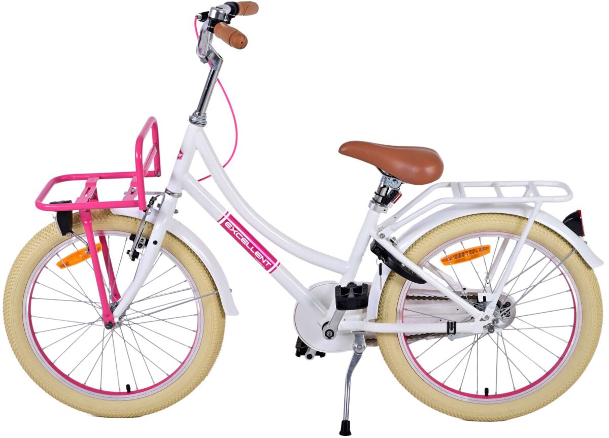Volare Excellent Kinderfahrrad - Mädchen - 20 Zoll - Weiß – Ansicht 8