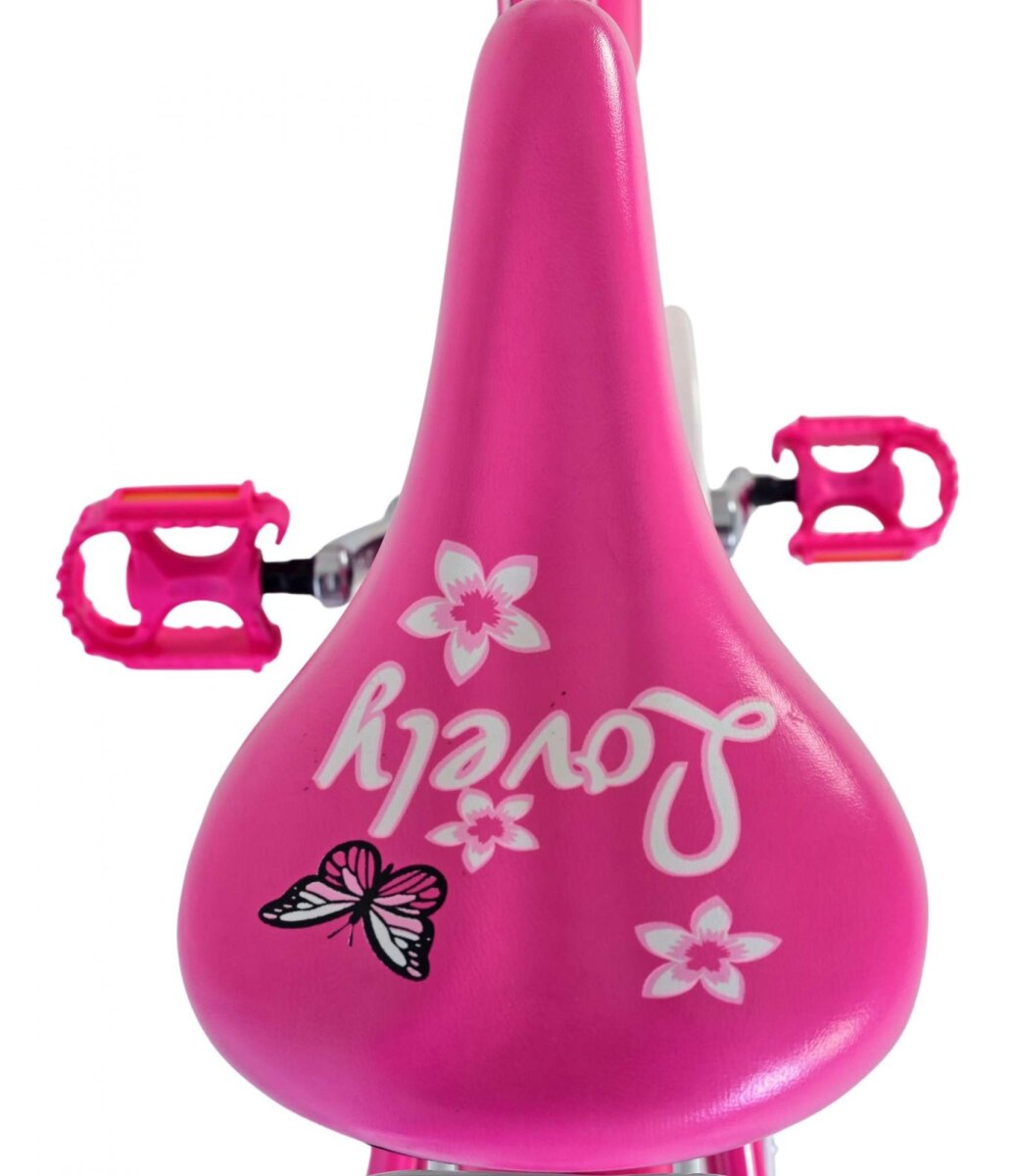 Volare Lovely Kinderfahrrad für Mädchen - 24 Zoll in Rosa mit 7 Gängen – Ansicht 4