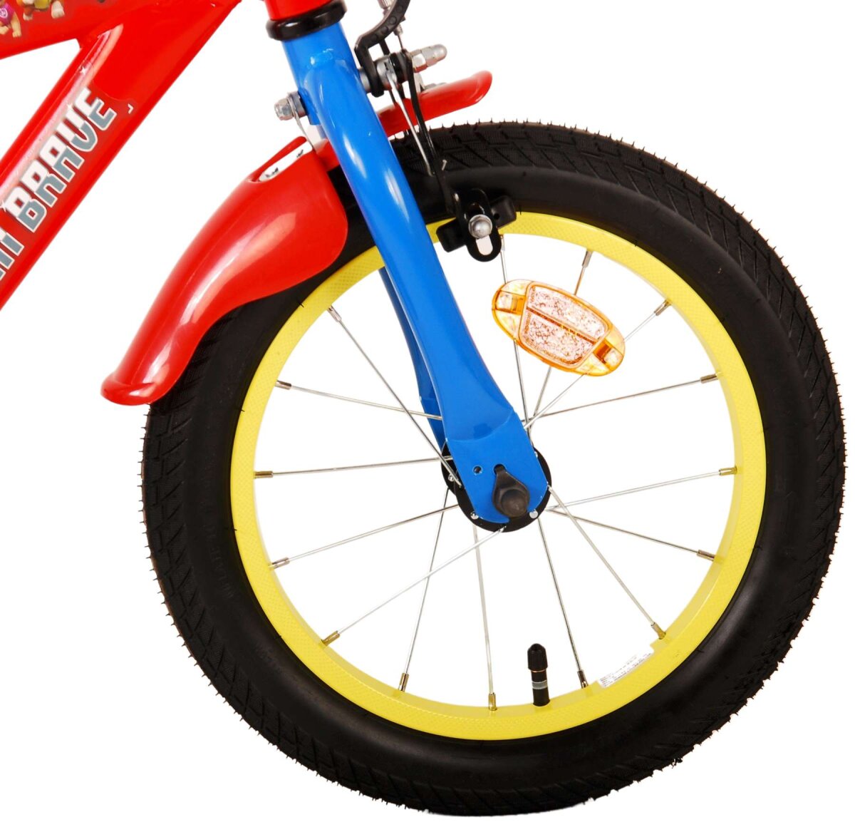 Volare Paw Patrol Kinderfahrrad - Jungen - 14 Zoll - Rot/Blau – Ansicht 5