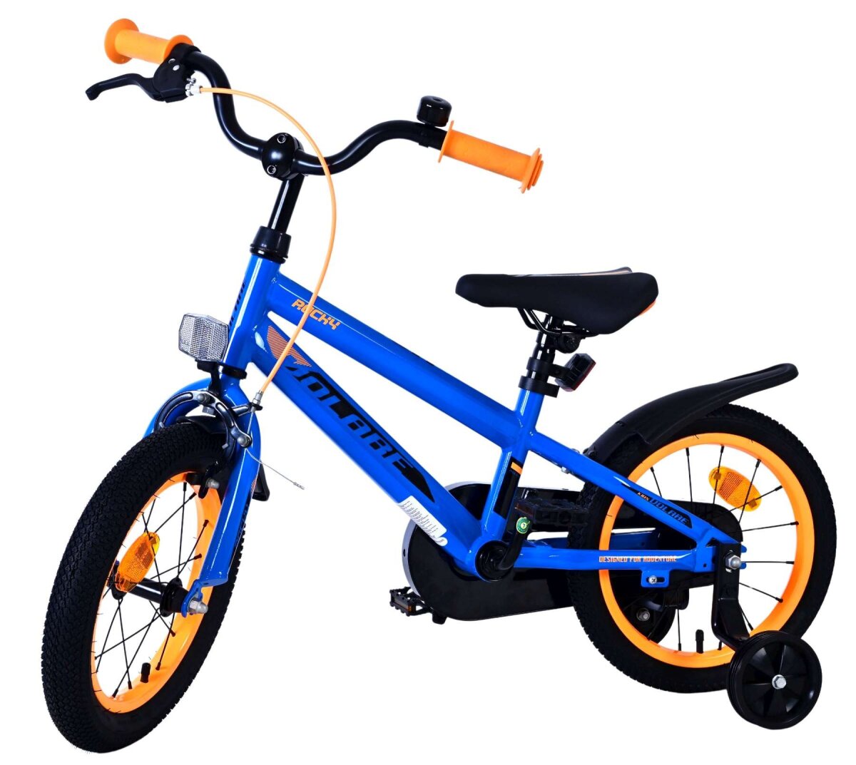 Volare Rocky Kinderfahrrad - Jungen - 14 Zoll - Blau – Ansicht 8