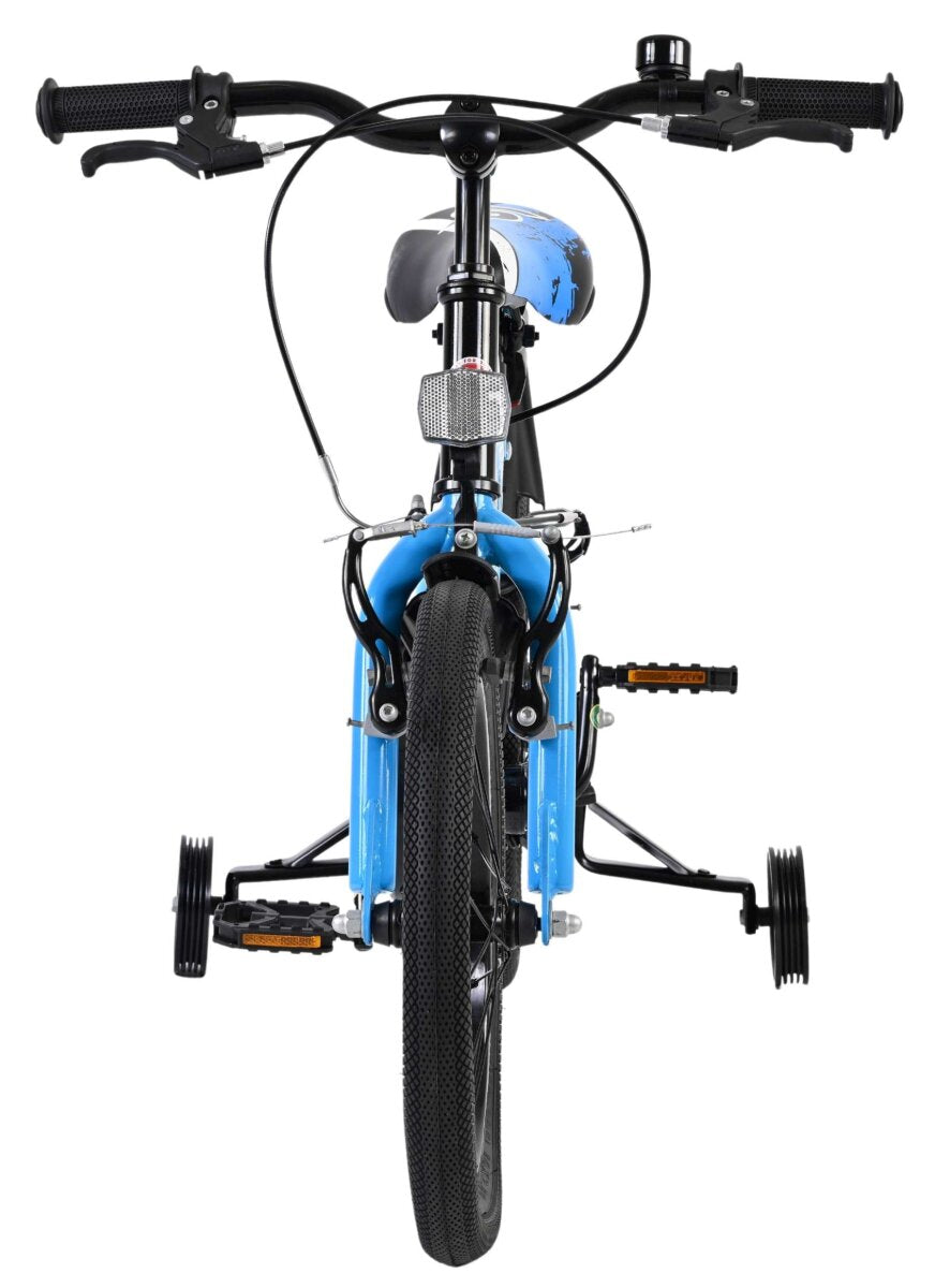 Volare Sportivo Kinderfahrrad - Jungen - 16 Zoll - Blau Schwarz - Zwei Handbremsen – Ansicht 6