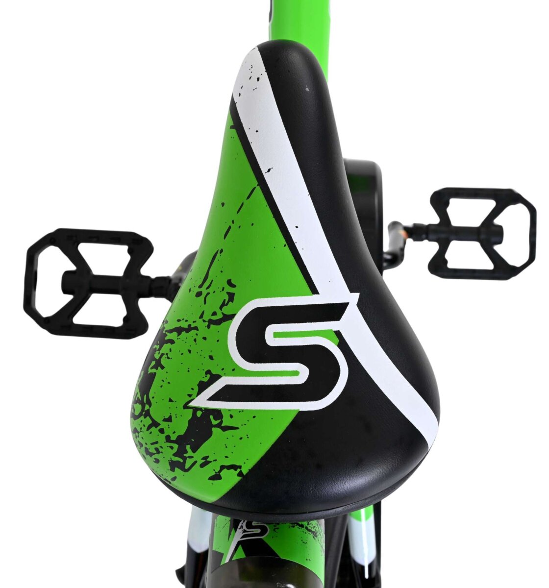 Volare Sportivo Kinderfahrrad - Jungen - 16 Zoll - Grün Schwarz – Ansicht 4