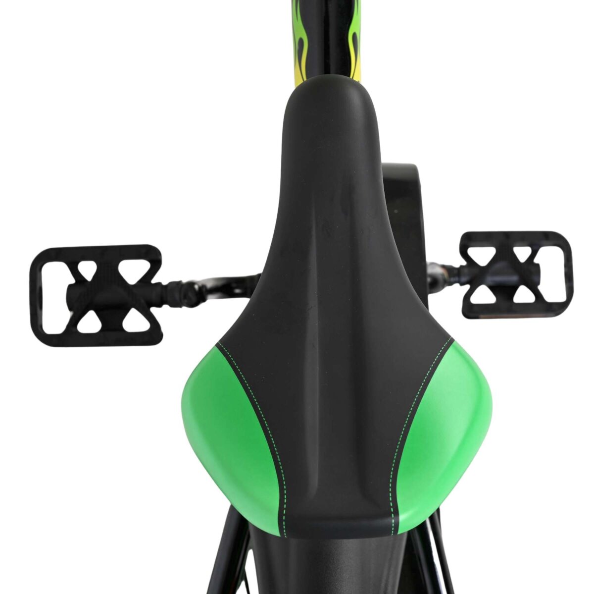 Volare Strike Kinderfahrrad - Jungen - 14 Zoll - Schwarz Grün – Ansicht 4