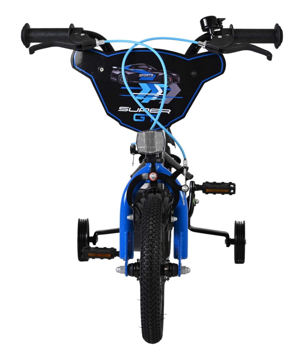 Volare Super GT Kinderfahrrad Jungen 12 Zoll Blau mit zwei Handbremsen – Ansicht 6
