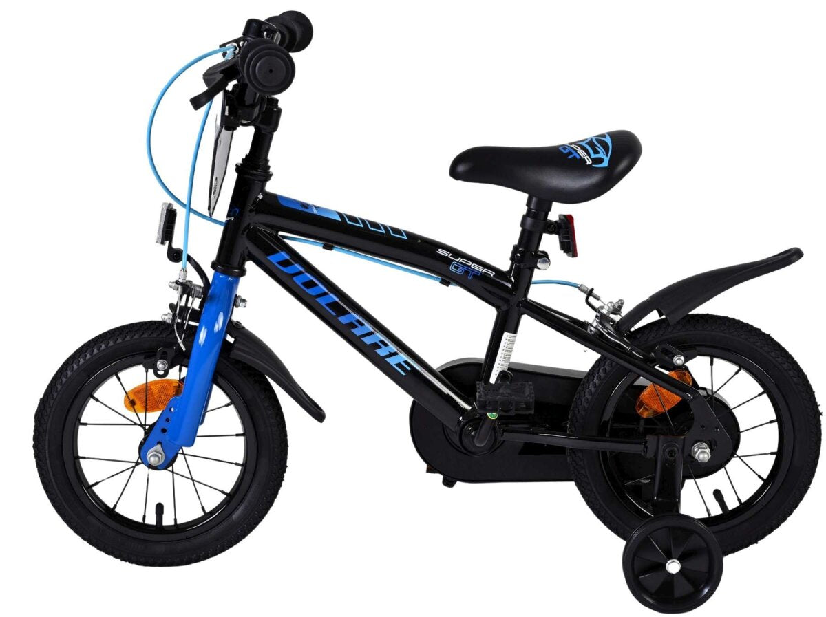Volare Super GT Kinderfahrrad Jungen 12 Zoll Blau mit zwei Handbremsen – Ansicht 7
