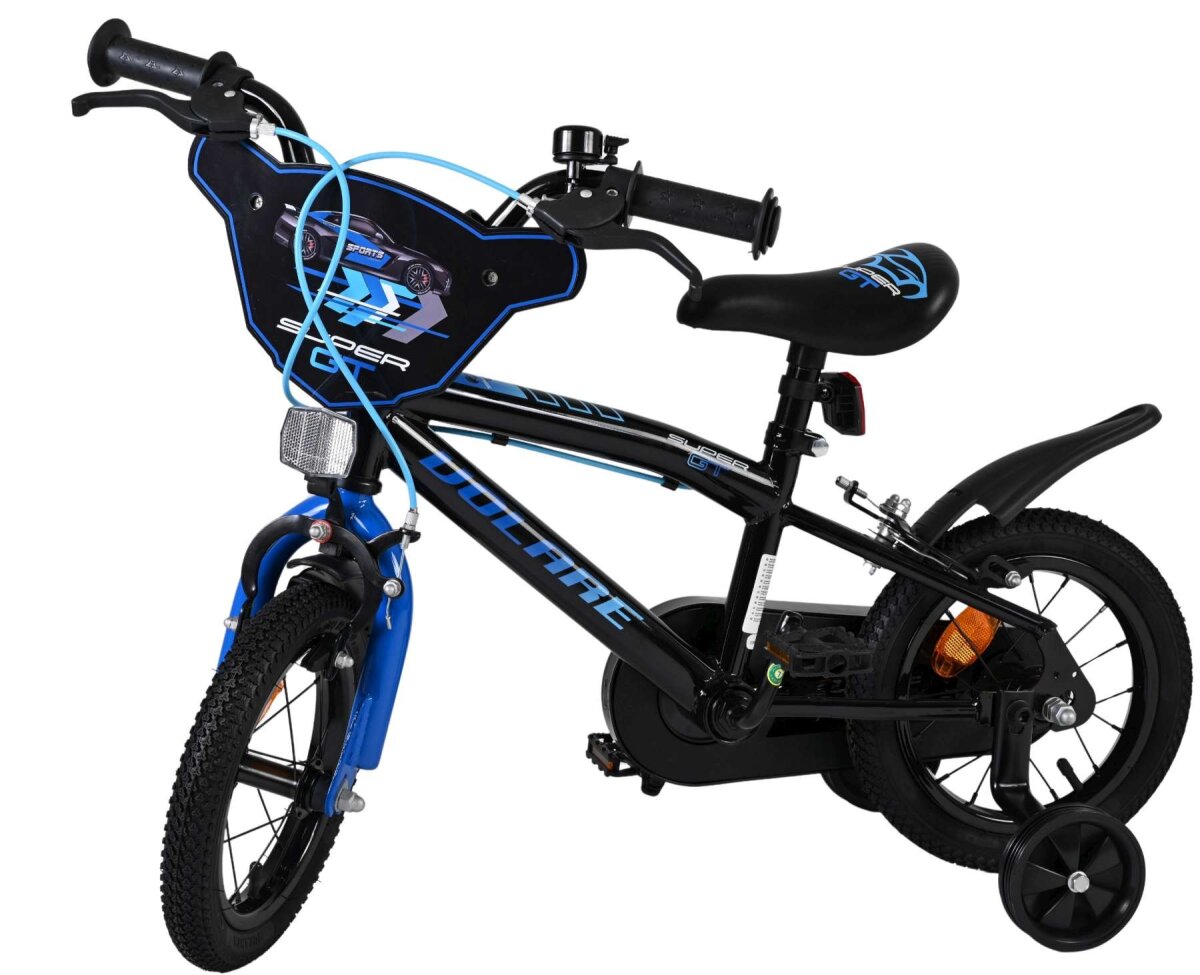 Volare Super GT Kinderfahrrad Jungen 12 Zoll Blau mit zwei Handbremsen – Ansicht 8