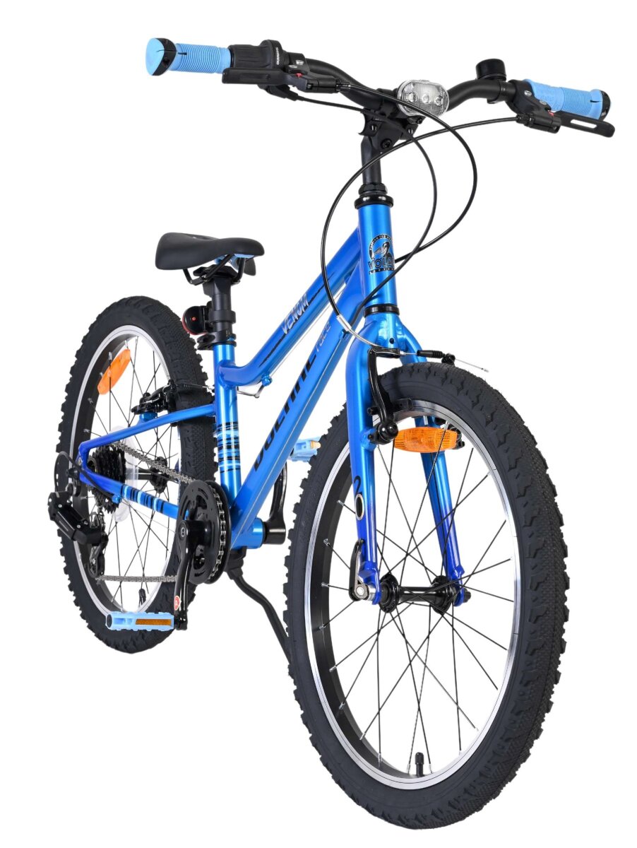 Volare Venom Kinderfahrrad 20 Zoll Blau für Jungen mit zwei Handbremsen – Ansicht 5