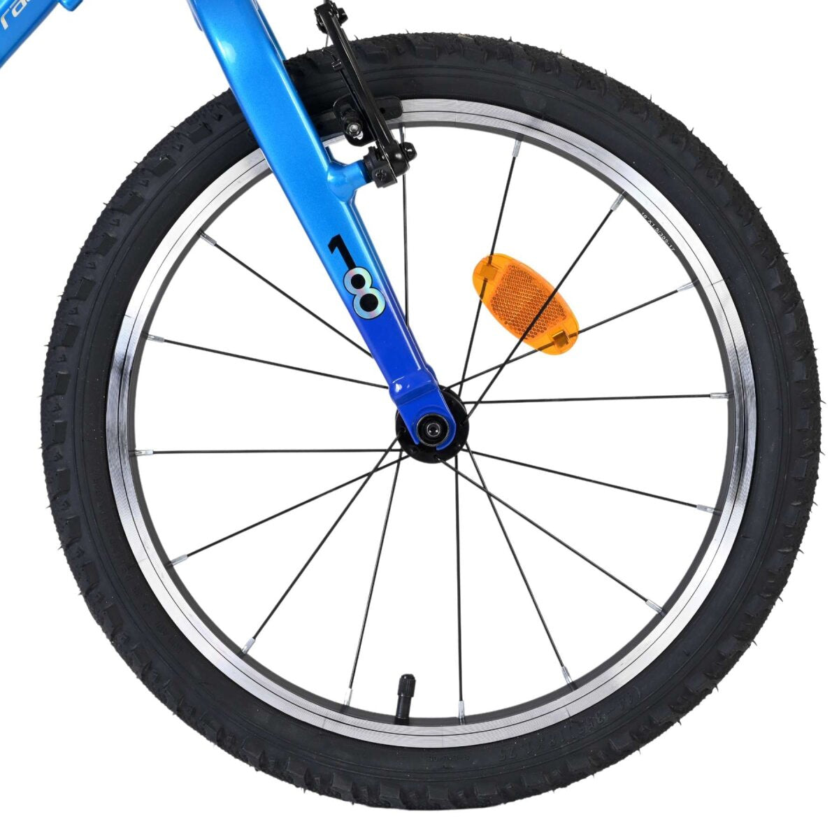 Volare Venom Kinderfahrrad Jungen 18 Zoll Blau mit 6 Gängen und zwei Handbremsen – Ansicht 3