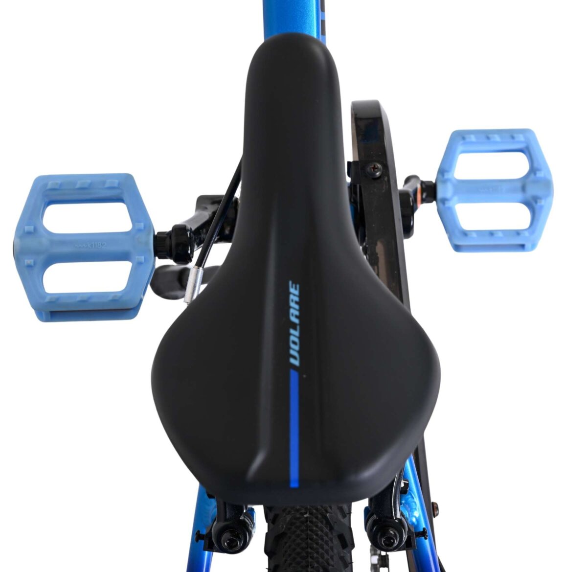 Volare Venom Kinderfahrrad Jungen 18 Zoll Blau mit 6 Gängen und zwei Handbremsen – Ansicht 4