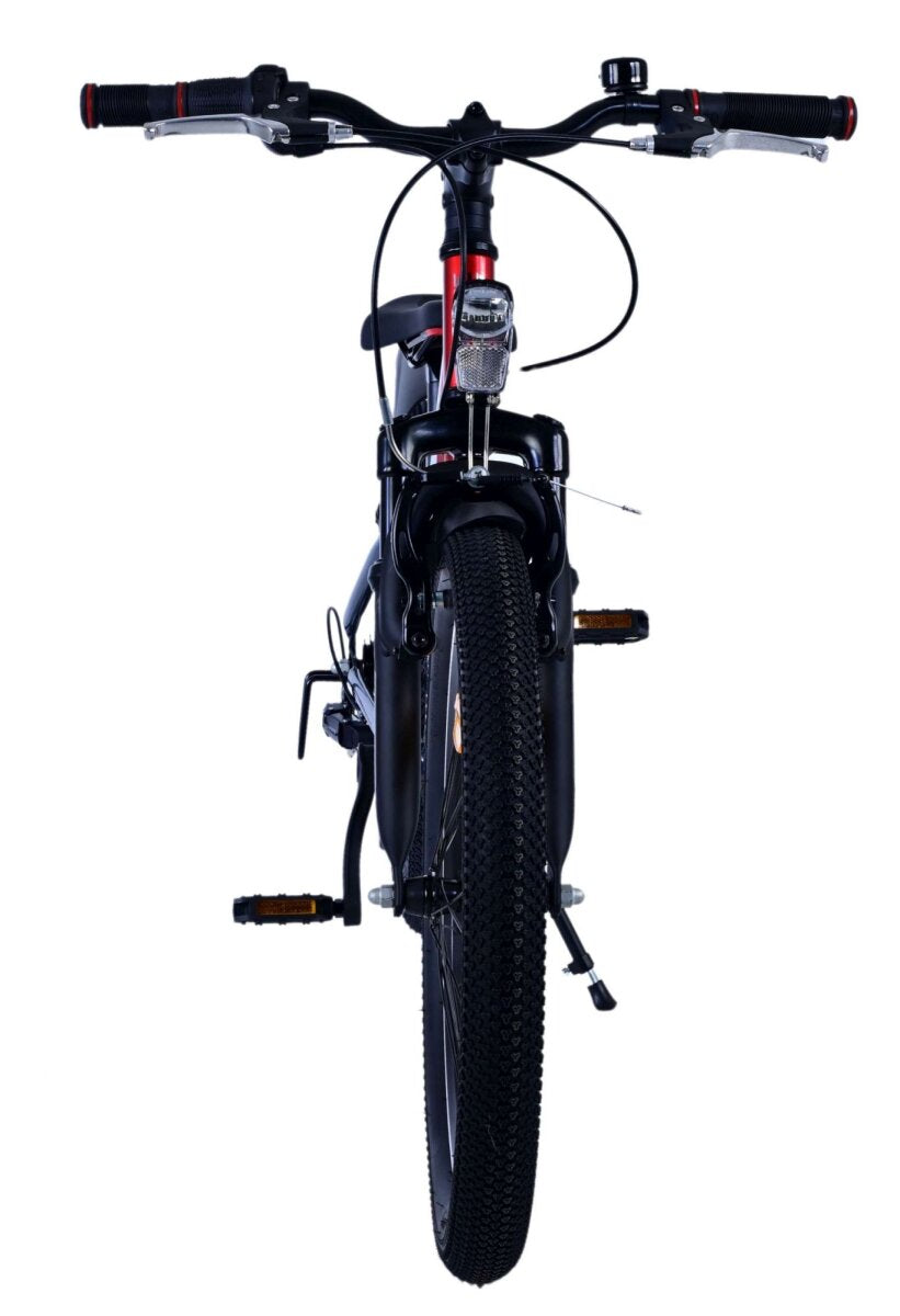 Volare XC Race Kinderfahrrad - 20 Zoll - 7 Gang - Rot/Grau für Jungen – Ansicht 7