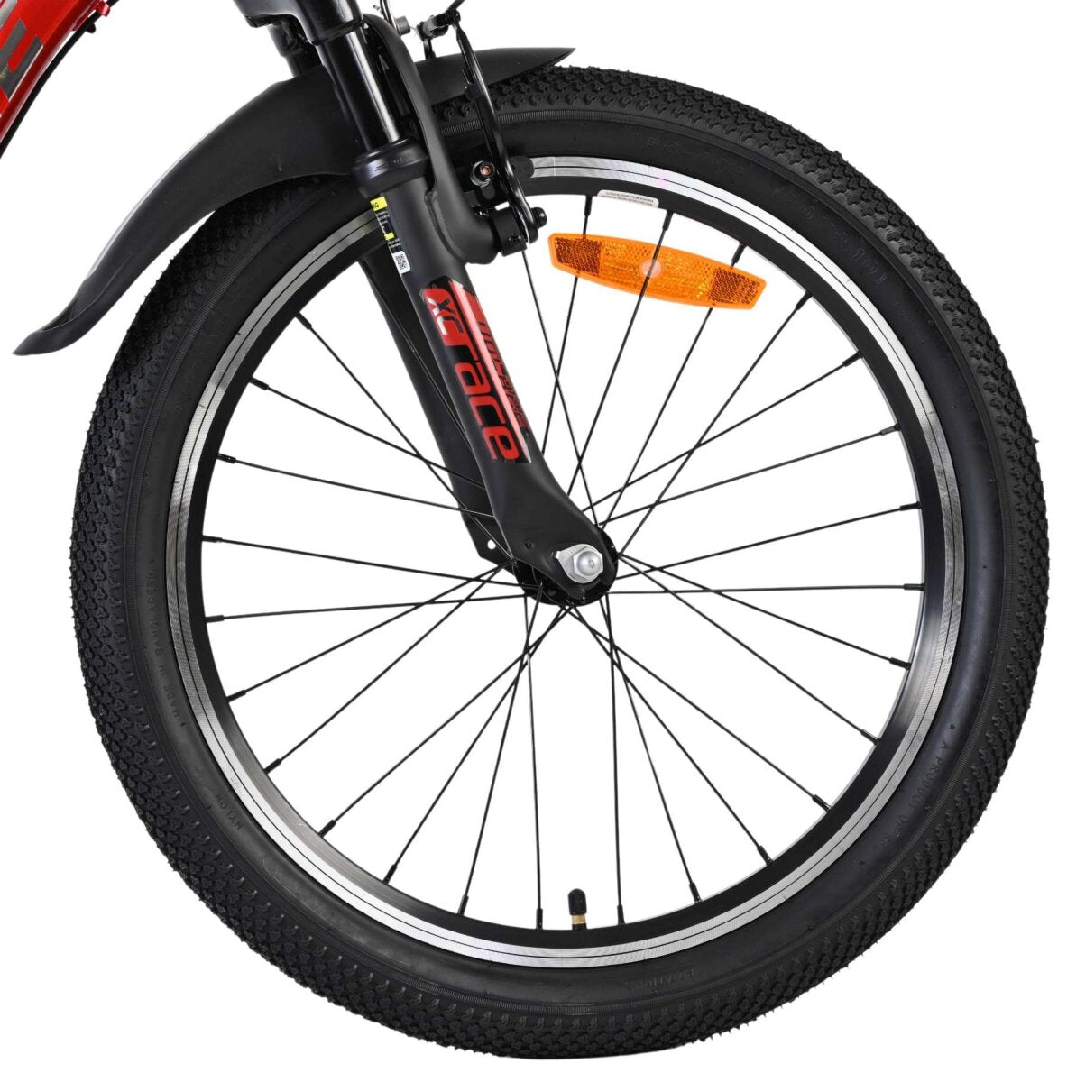 Volare XC Race Kinderfahrrad - 20 Zoll - Nexus 3 - Rot/Grau – Ansicht 3