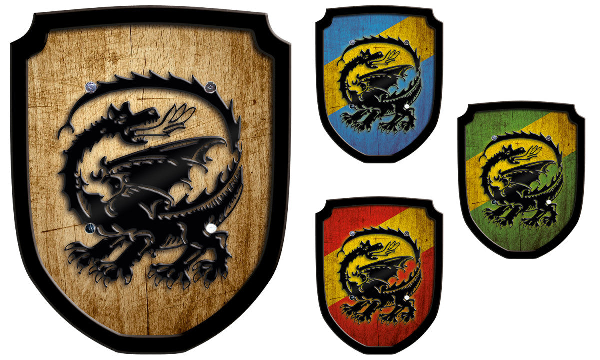 Wappenschild Drache