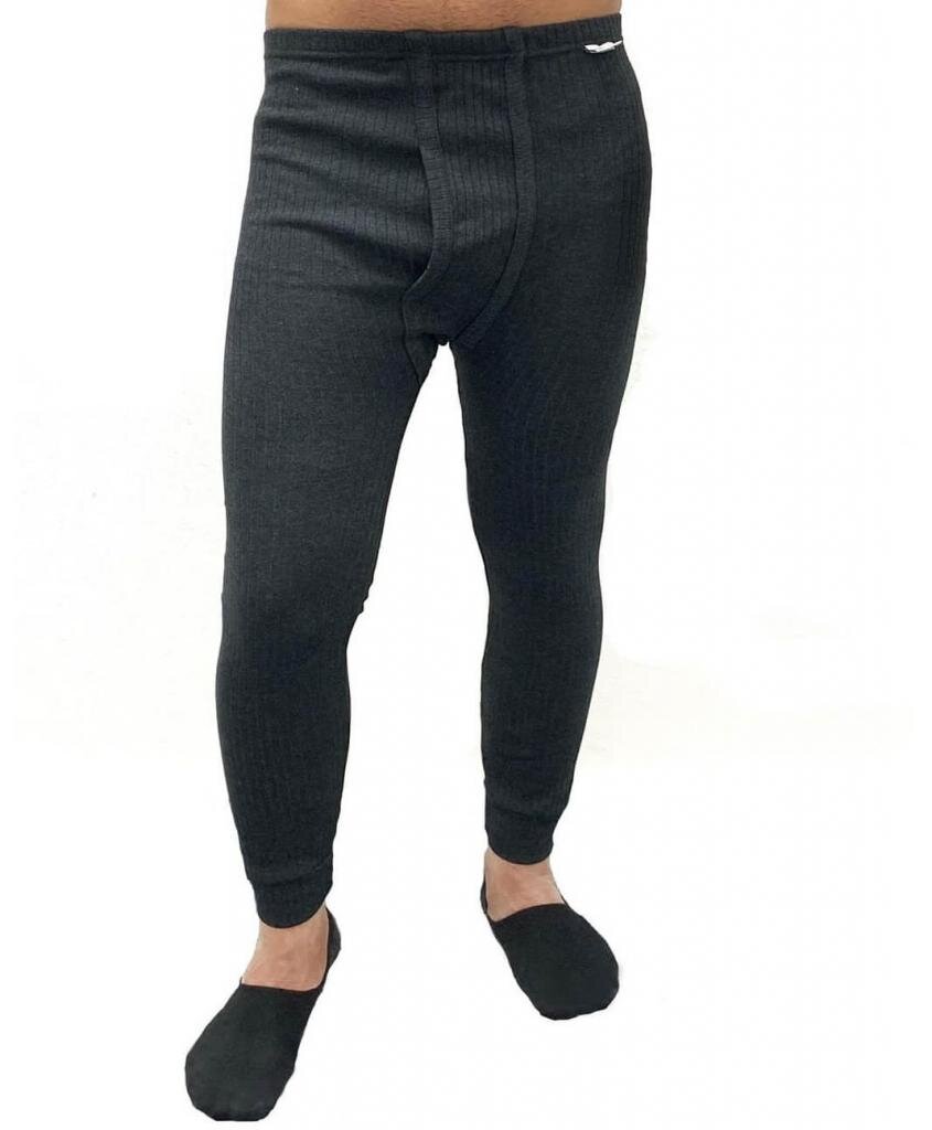 warme lange Thermo-Unterhose für Herren Gr. M in Anthrazit Garcia Pescara – Ansicht 3