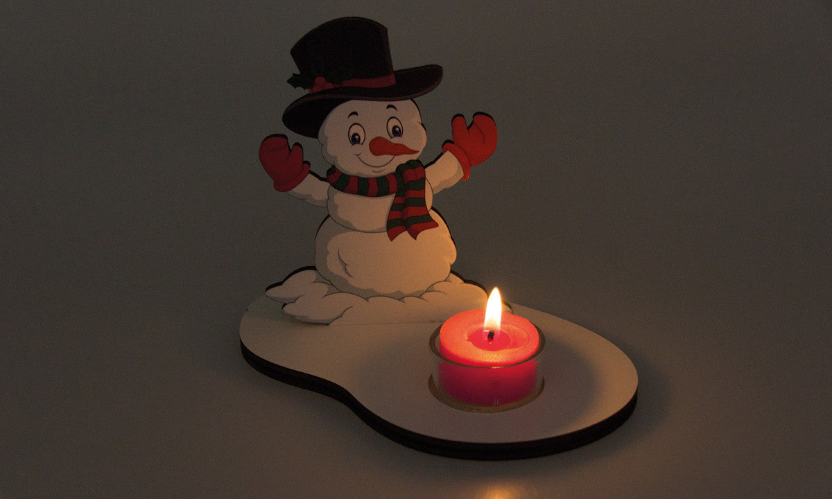 Weihnachtsdeko Schneemann – Ansicht 2