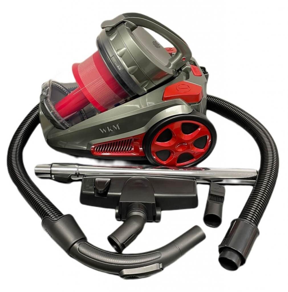 WKM PSC-2300W.17 Zyklon Boden Staubsauger rot 850W beutellos – Ansicht 6